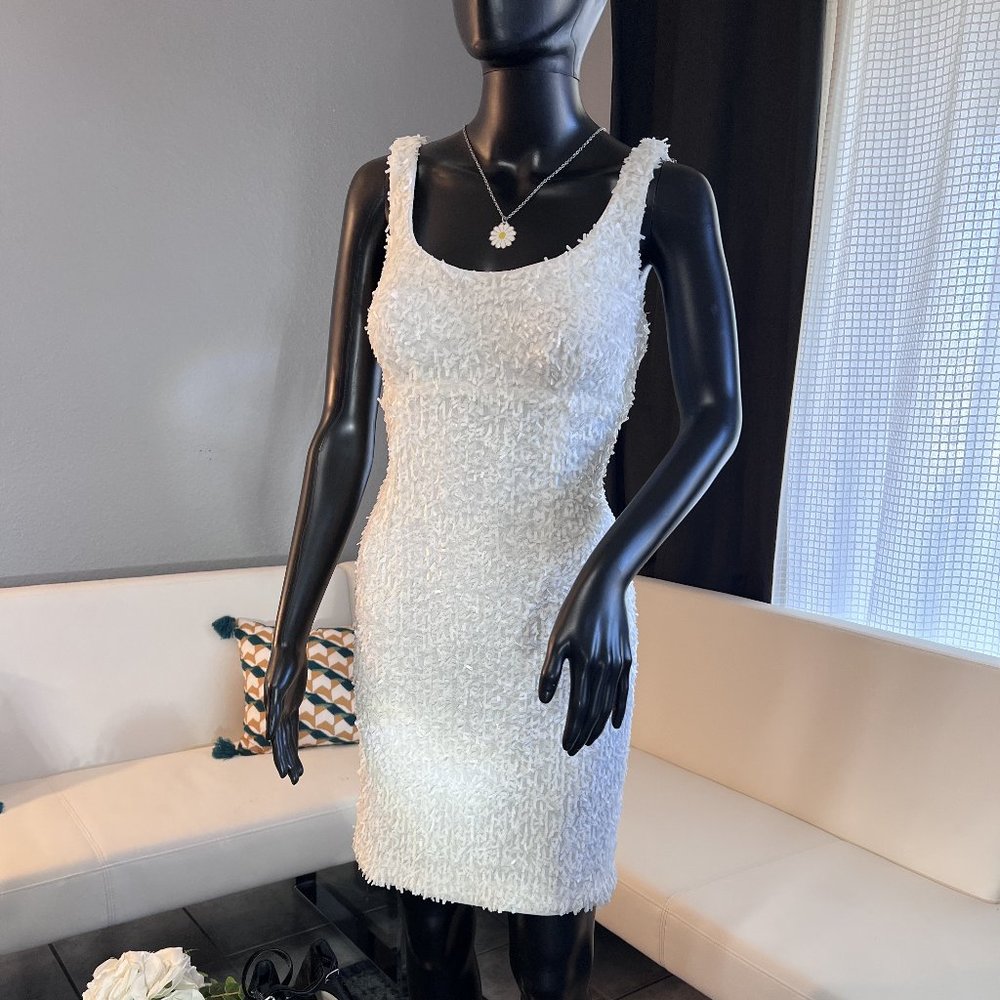 White short dress